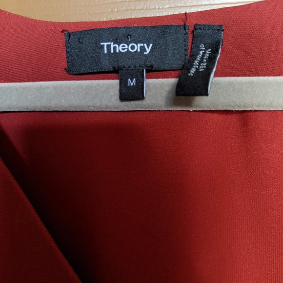 Theory Ulyssa Dress - Red Oak - Picture 4 of 6